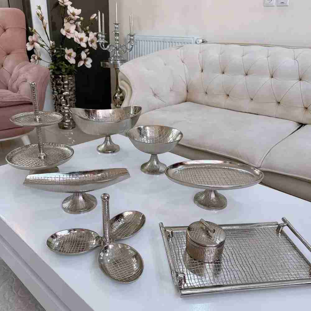 سرویس ۱۱پارچه مدل طرح چرمی